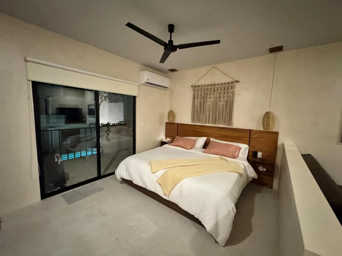Tulum Jungle Loft With Pool And Rooftop Near Beach And Cenotes! Fast Wifi! Private מקסיקו