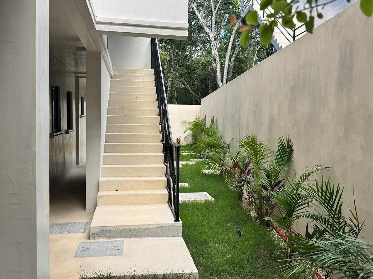 דירה Tulum Jungle Loft With Pool And Rooftop Near Beach And Cenotes! Fast Wifi! Private מקסיקו