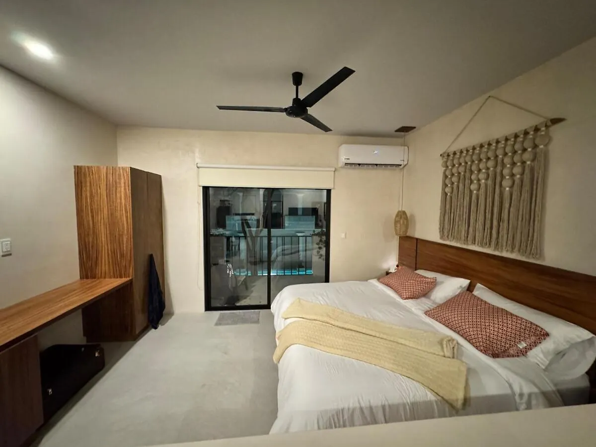 Tulum Jungle Loft With Pool And Rooftop Near Beach And Cenotes! Fast Wifi! Private 0*,
